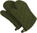 DII Basic Terry Collection 100% Cotton Quilted, Oven Mitt, 2 Piece by DII