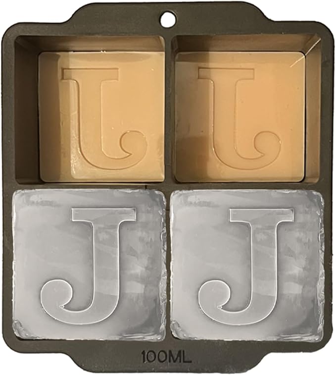 Monogrammed Ice Cubes Mold by ZX