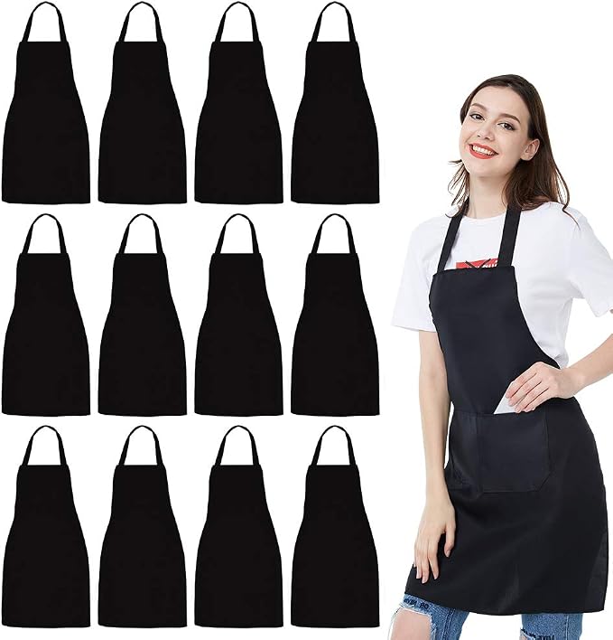 NOBONDO 12 Pack Bib Apron by NOBONDO