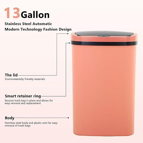 13 Gallon/50 L Kitchen Trash Can - Image 2