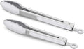 2 Pack Silicone Kitchen Tongs – 9" & 12" Set, Heat Resistant up to 500°F by ALLWIN-HOUSEWARE