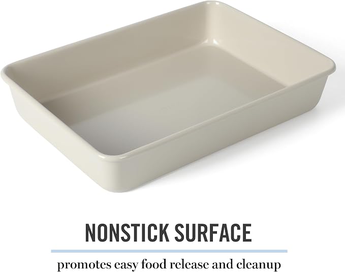 Martha Stewart Gallen 13 x 9 Inch Rectangular Nonstick Carbon Steel Cake/Baking - Image 3