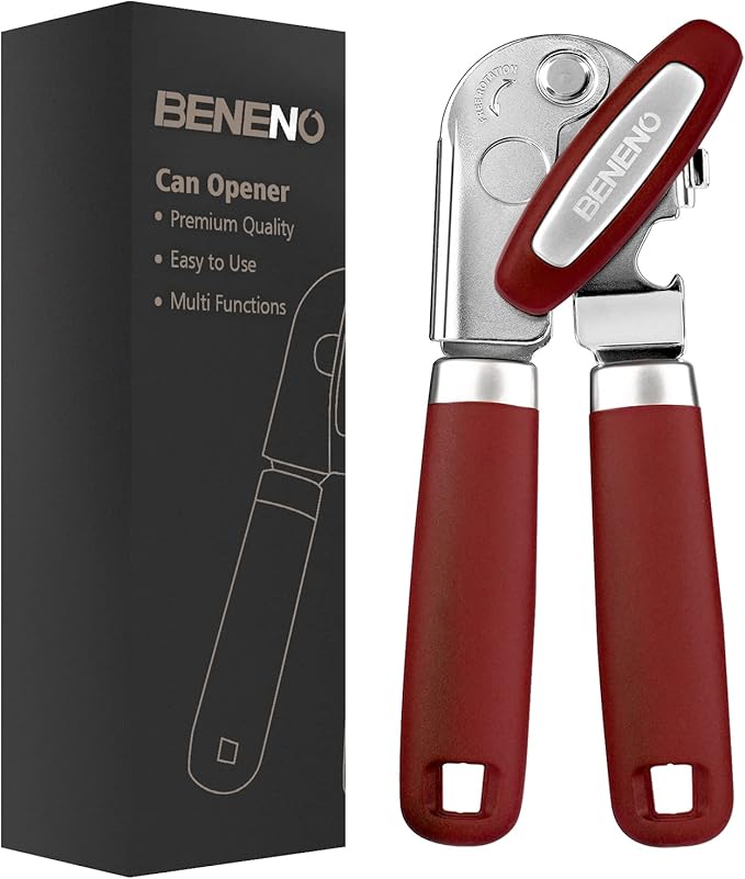 Beneno Heavy Duty Hand Can Opener Manual by Beneno
