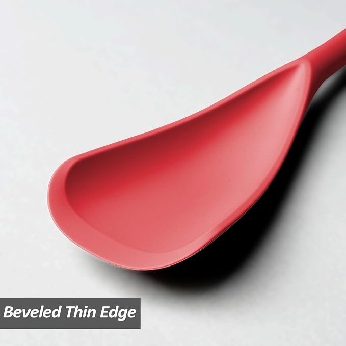 Silicone Spatula Spoon, Seamless Design, Safe - Image 4