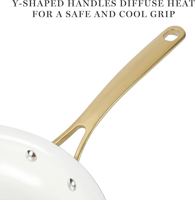 Martha Stewart Lockton Premium Non stick Non Toxic PFA Free Ceramic Interior 10 - Image 4