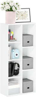 Furinno LUDER Book Shelf, 7-Cube Bookshelf, Bookcase by Furinno-FitsYourSpaceFitsYourBudget