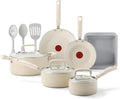 T-fal Signature Nonstick 12 Piece Cookware Set, Oven Safe Up to 350°F, by T-falbrand
