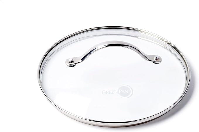 GreenPan Glass Lid with Stainless Steel Handle by GreenPan