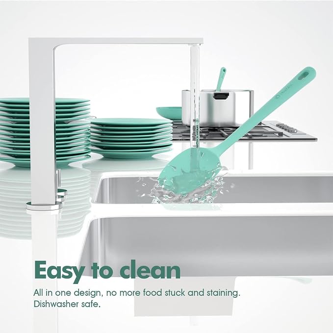 ChefAide 4 Pieces Silicone Spatula Set, Food Grade Rubber Spatula, Upgrade - Image 6