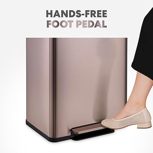 Simpli-Magic Infinity Edge 60 Liter / 16 Gallon Rectangular Hands-Free Extra - Image 4