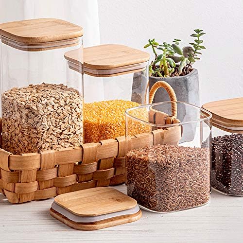 Tzerotone 10 Pcs Glass Spice Jars - 8oz Empty Square Spice Storage Containers - - Image 7