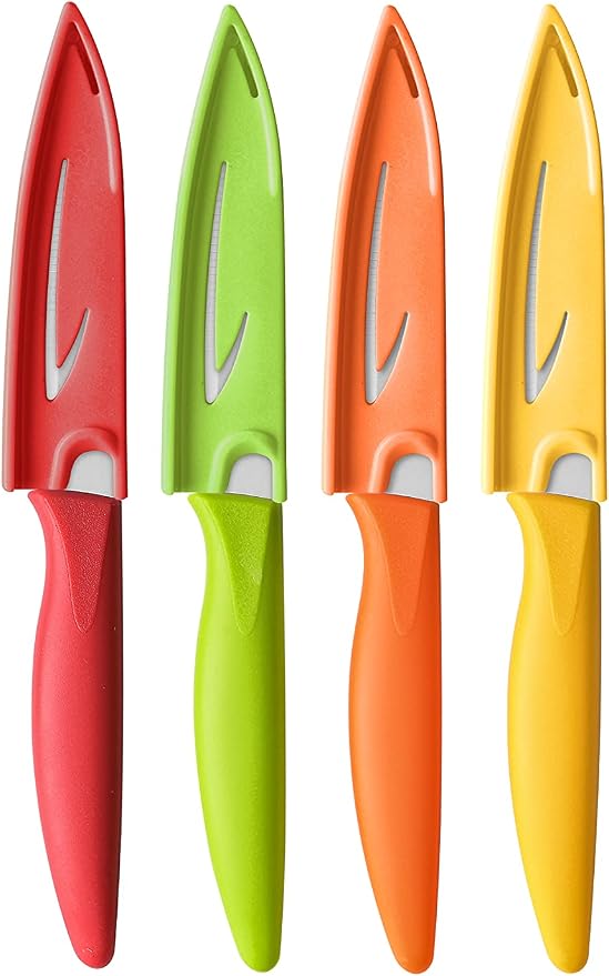 VITUER Paring knife, 4 Inch Peeling Fruit and Vegetable Knife, Ultra Sharp by VITUER