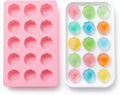 Cute Ice Cube Trays Silicone Chocolate Mold Wax Melt Molds Easy Release Ice by MayeBridge