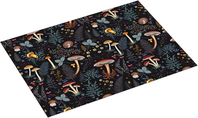 Mushroom Dish Drying Mat For Kitchen Microfiber Drying Mats Absorbent - Image 2