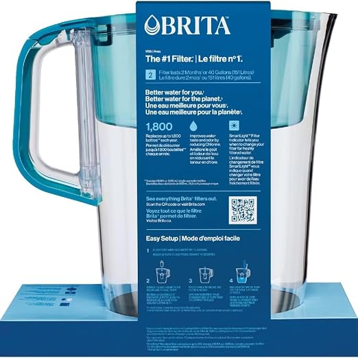 Brita Tahoe Large 10 Cup Water Filter Pitcher - Image 7
