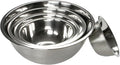 Chef Craft Brushed Mixing Bowl Set, 5 Piece Set, Stainless Steel by ChefCraft