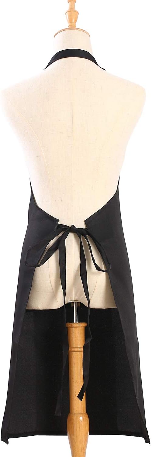 Tosewever 2 Pack Adjustable Bib Apron - Image 8