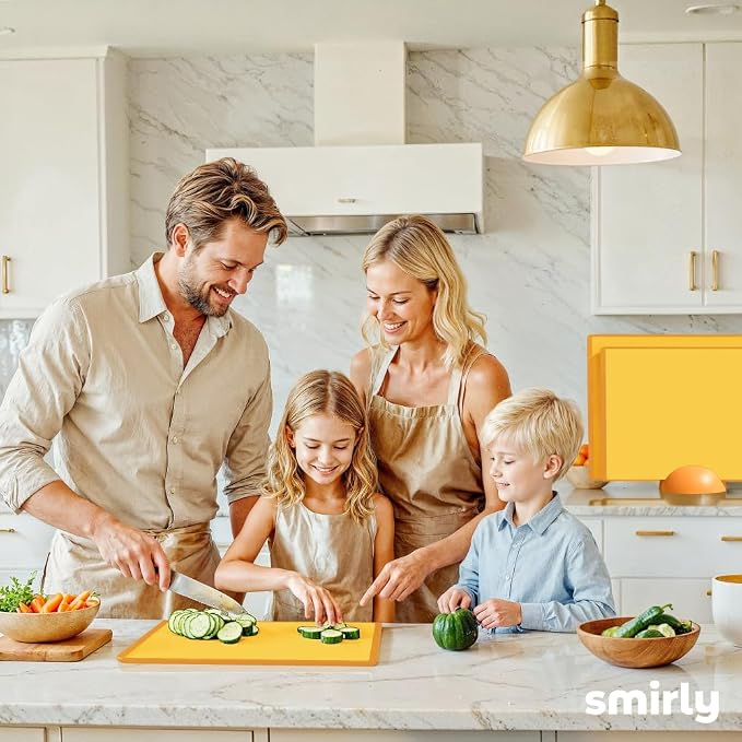 SMIRLY Plastic Cutting Board Set - Image 7