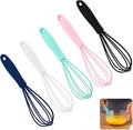 Silicone Whisk 5 Pcs Colorful Kitchen Mini Silicone Whisks, Whisk Set Egg Beater by LAPXSNZD