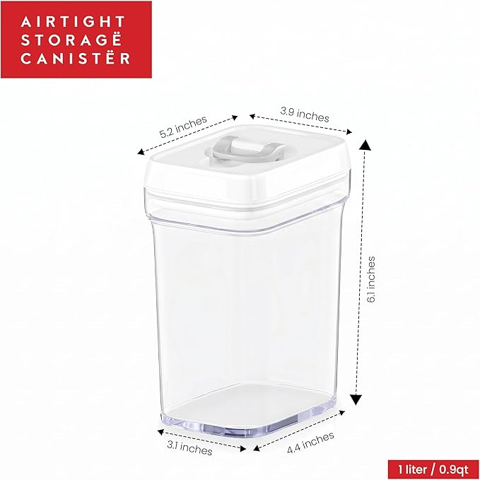 DWËLLZA KITCHEN Airtight Food Storage Containers - Image 5