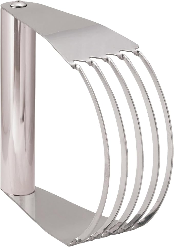 Mrs. Anderson’s Baking Pastry Dough Blender, Stainless Steel, 5-Blade Design by MrsAndersonsBaking