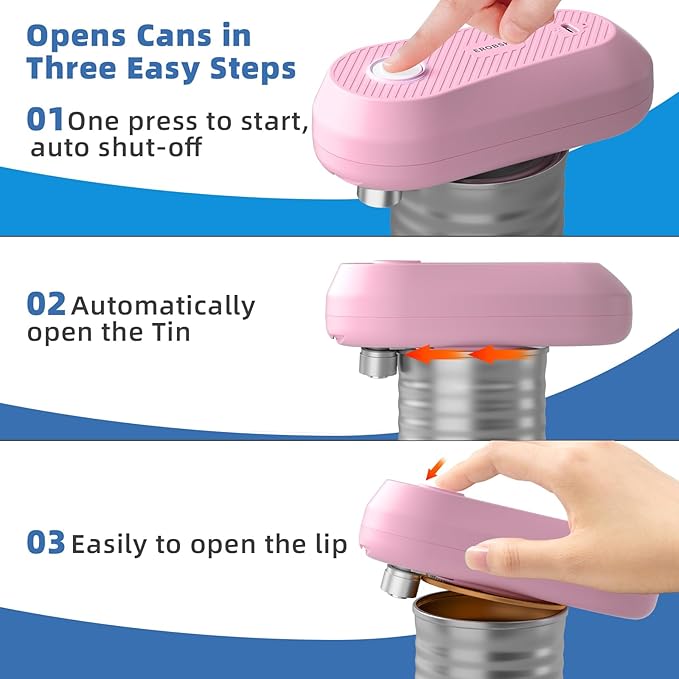 Auto Electric Can Opener, Rechargeable Can Openers - Image 3
