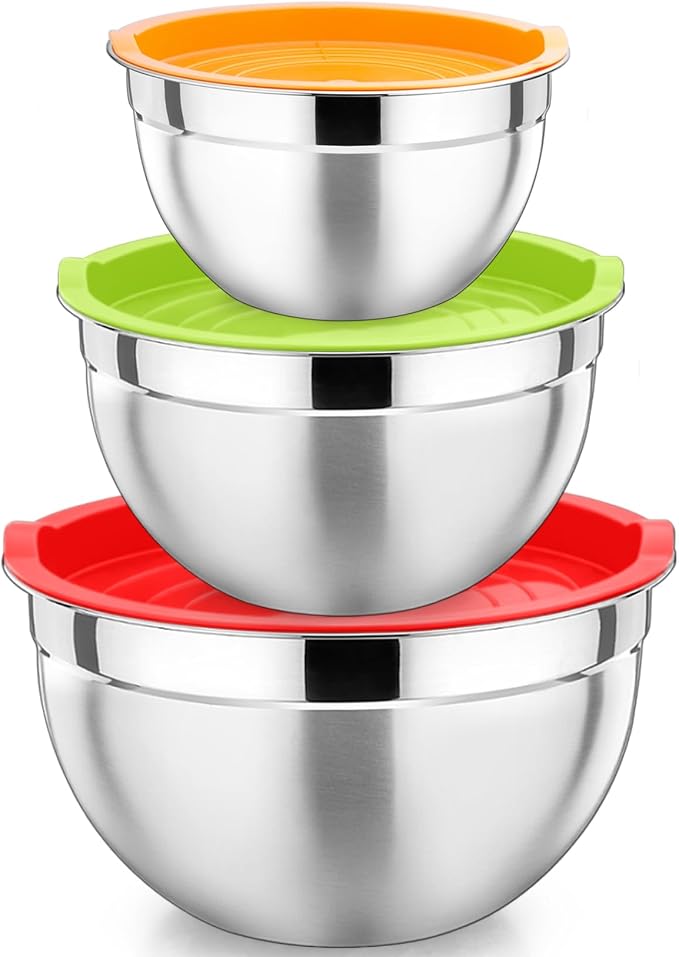 P&P CHEF Multicolor Mixing Bowls by PPCHEF