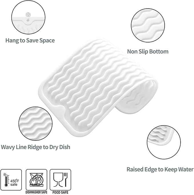 MicoYang Silicone Dish Drying Mat - Image 3