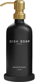 Luxury Glass Dish Soap Dispenser by BrighterBarns