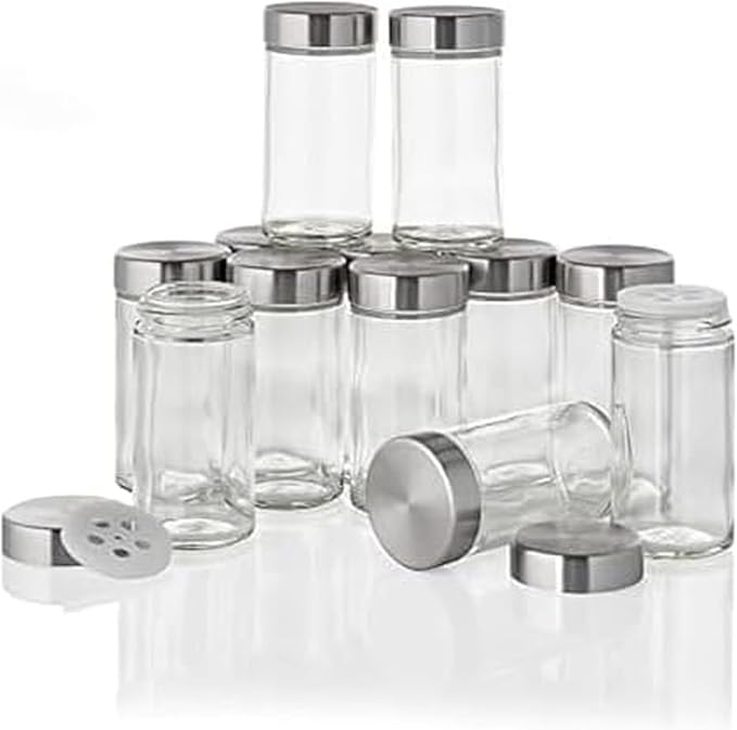 Kamenstein Clear Reusable 3 Oz Jars by Kamenstein