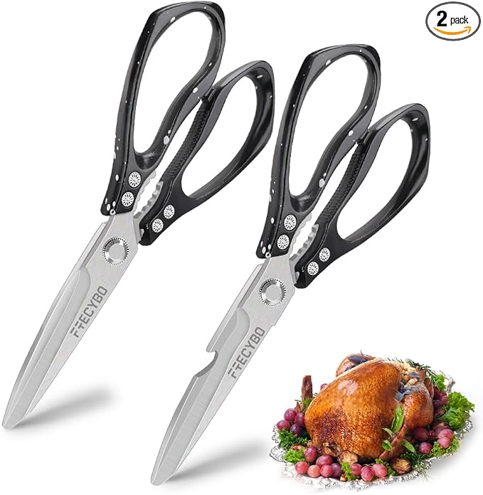 Heavy Duty Food Shears by FTECYBO