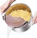 Large AUOON Clip on Strainer for All Pots and Pans by AUOON