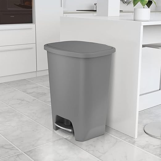 Glad Kitchen Trash Can | Large Plastic Waste Bin - Image 5