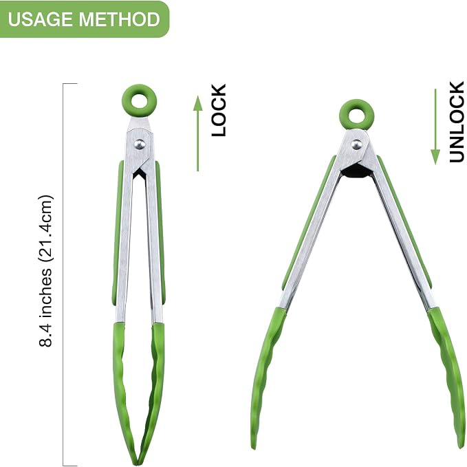 MSY BIGSUNNY Kitchen Food Tongs - Image 3