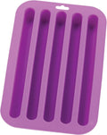 HIC Kitchen Silicone Water Bottle Ice Tray, Makes 5 Long Ice Sticks by HIC