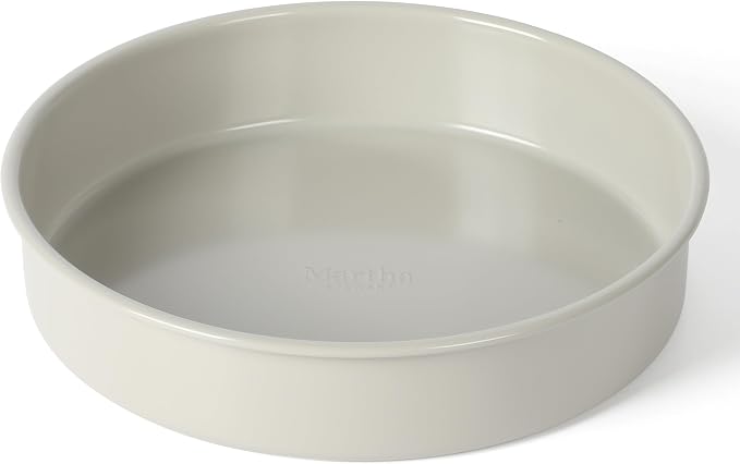 Martha Stewart Gallen 8-Inch Round Nonstick Carbon Steel Cake and Bake Pan – by MarthaStewart