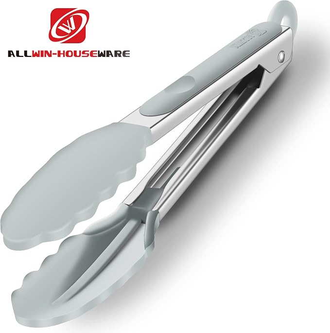 2 Pack Silicone Kitchen Tongs – 9" & 12" Set, Heat Resistant up to 500°F - Image 5