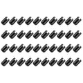 MECCANIXITY 60Pcs Slotted Split Roll Pins 6/25 Inch Dia. 2/5 Inch Length 65Mn by MECCANIXITY