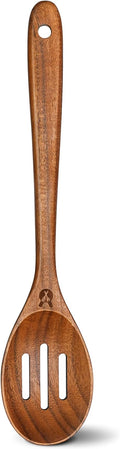 Wooden Slotted Spoons for Cooking, Good Grips Large Wooden Slotted Spoon by Unknown