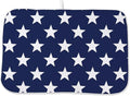 4th of July Dish Drying Mat 18 x 24 inch Independence Day Blue Stars Decorative by AEIOAE