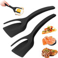Egg Flipper Spatula Tongs 2 PCS Spatula by KJG