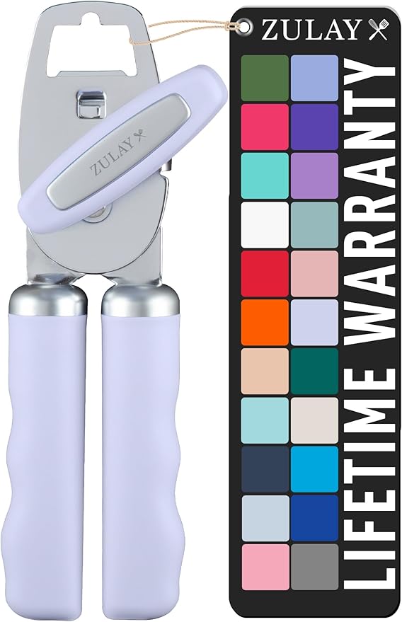 Zulay Kitchen Heavy Duty Stainless Steel Can Opener Manual by ZulayKitchen
