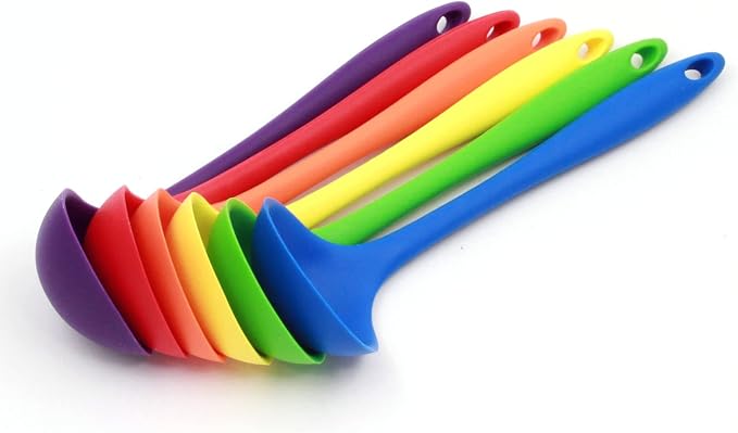 Chef Craft Premium Silicone Cooking Ladle, 11.25 inch - Image 4