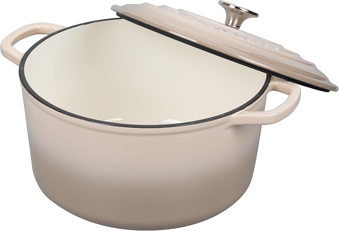 VORRINGARD Enameled Cast Iron Dutch Oven Pot - Image 4