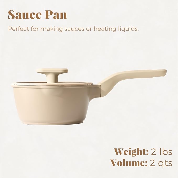 PRICUSIS Nonstick Saucepan - Image 2