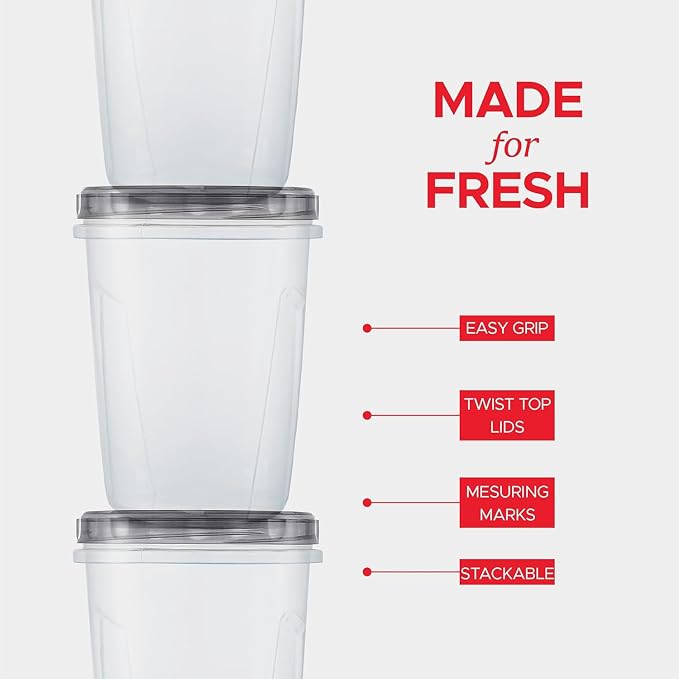 Tafura 10 Pack Leakproof Freezer Containers - Image 7