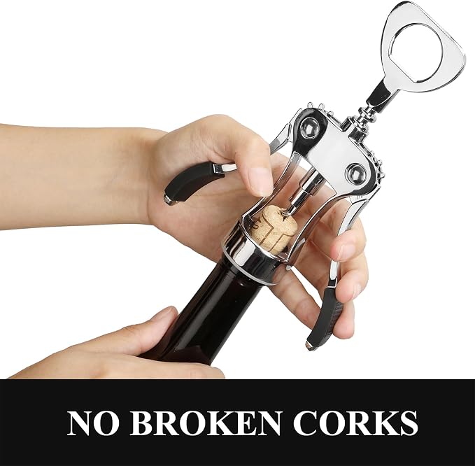 KORCCI Multifunctional Wine Bottle Opener Gift Set - Image 7