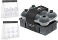 Samuelworld Premium Ice Tray Combo, New Upgraded Large Ice Sphere Maker Ice by Samuelworld