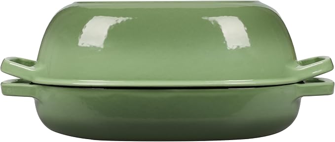 EDGING CASTING Enameled Cast Iron Oval Dutch Oven Pot - Image 7