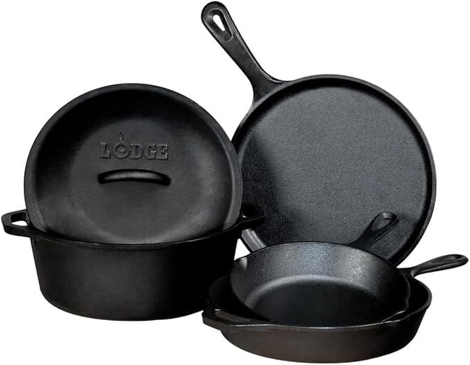 Lodge Cast Iron Set by Lodge